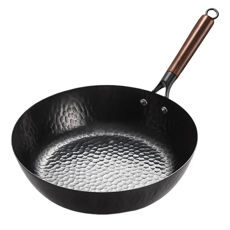 Pan Smokeless Fried Pan Cook Pots Kitchen Cookware