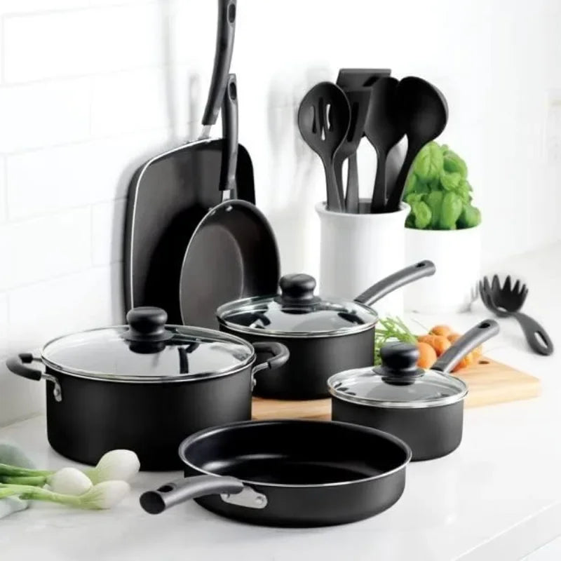 Tramontina Aluminum Nonstick Cookware Set with Utensils