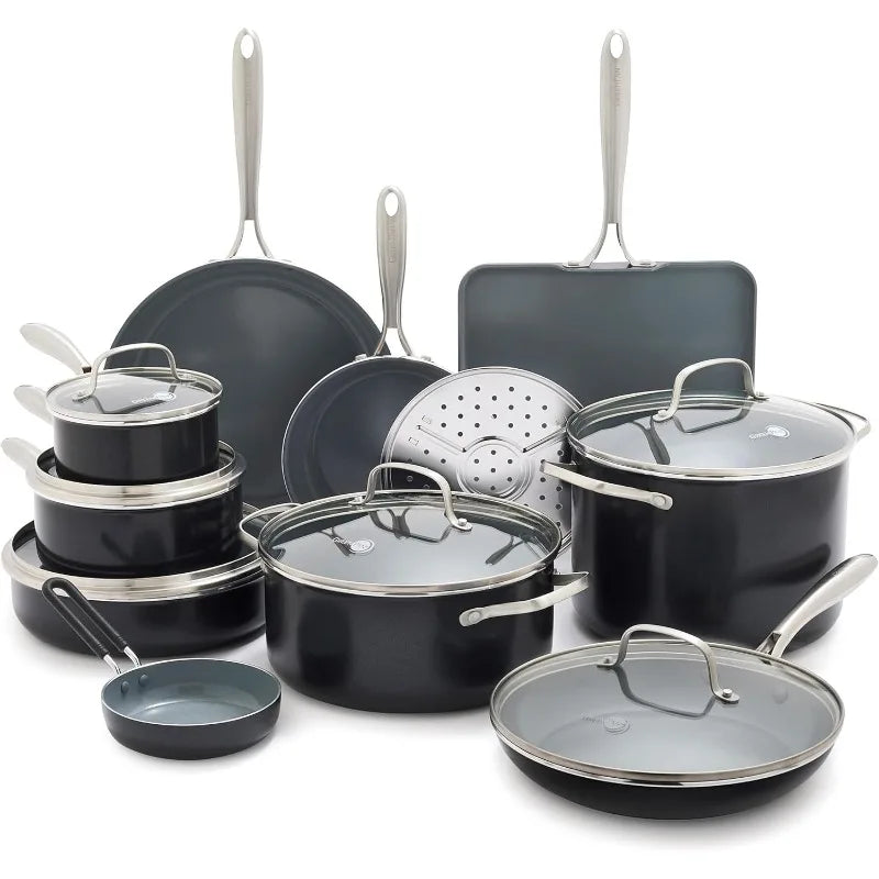 Ceramic Nonstick Cookware Pots and Pans