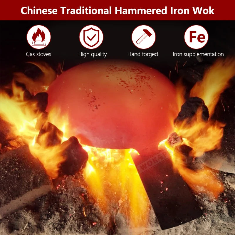 Chinese Traditional Iron wok